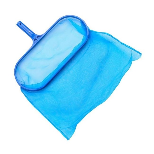 Aquafirst Aqua First NA8003 Deep Pool Bag Rake with Fine Mesh for Cleaning Swimming Pools; Blue & Aluminum NA8003 - main